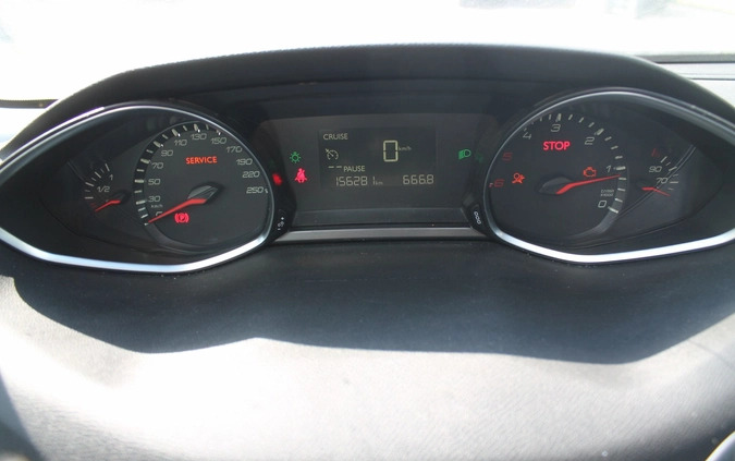Peugeot 308 cena 12900 przebieg: 156281, rok produkcji 2016 z Dobrzany małe 137